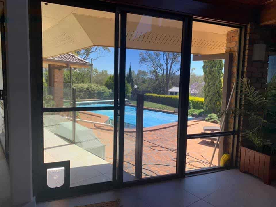 Can I Install A Dog Door In A Security Screen?